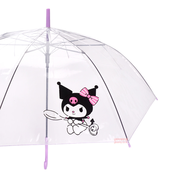 쿠로미쿠로미 60cm POE 캐릭터 우산(포인트) (반자동) 162471