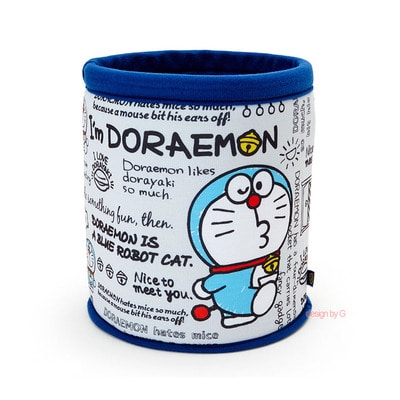 도라에몽도라에몽 차량용 원통 소품함(Im Doraemon)(일) 차량용품
